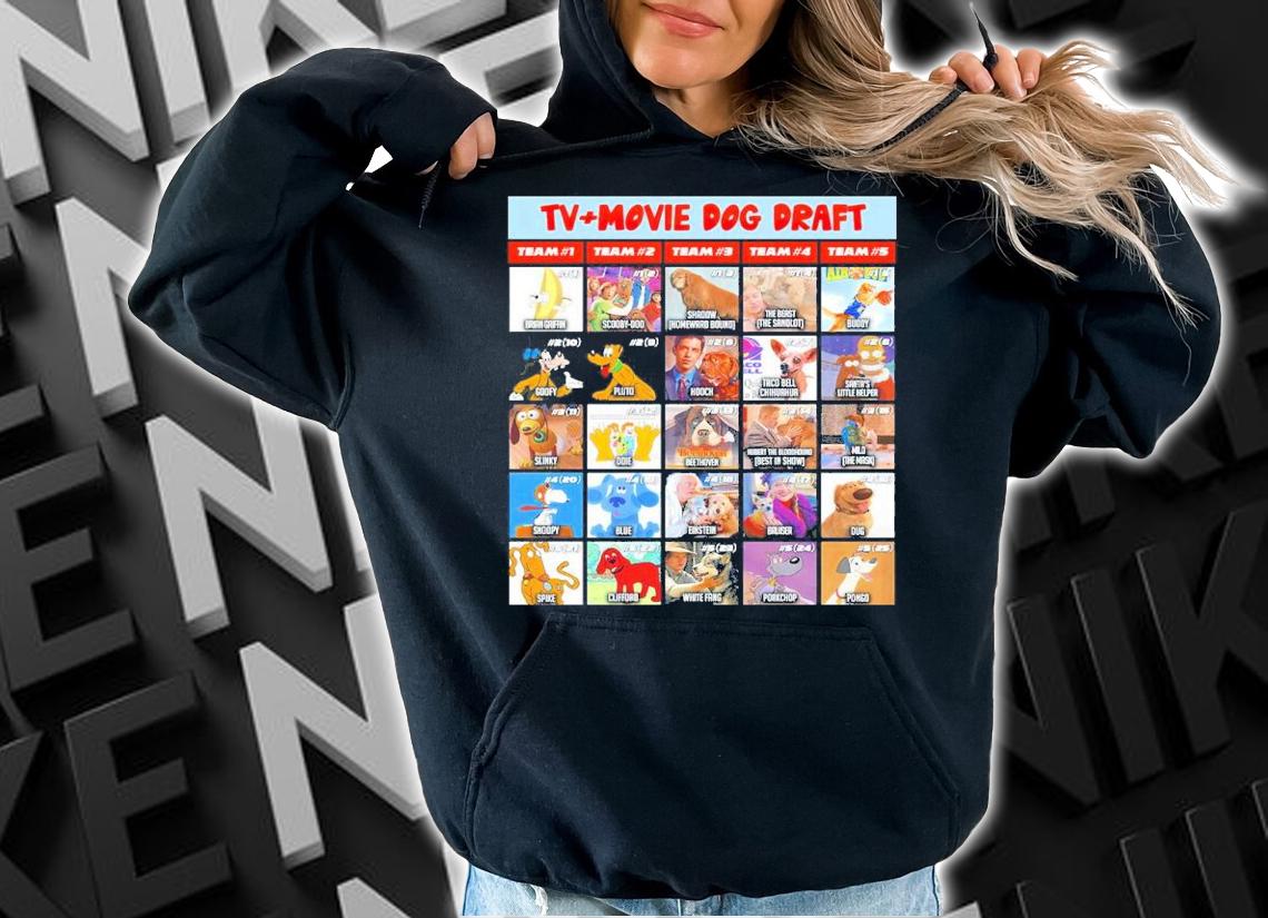 TV Movie Dog Draft shirt