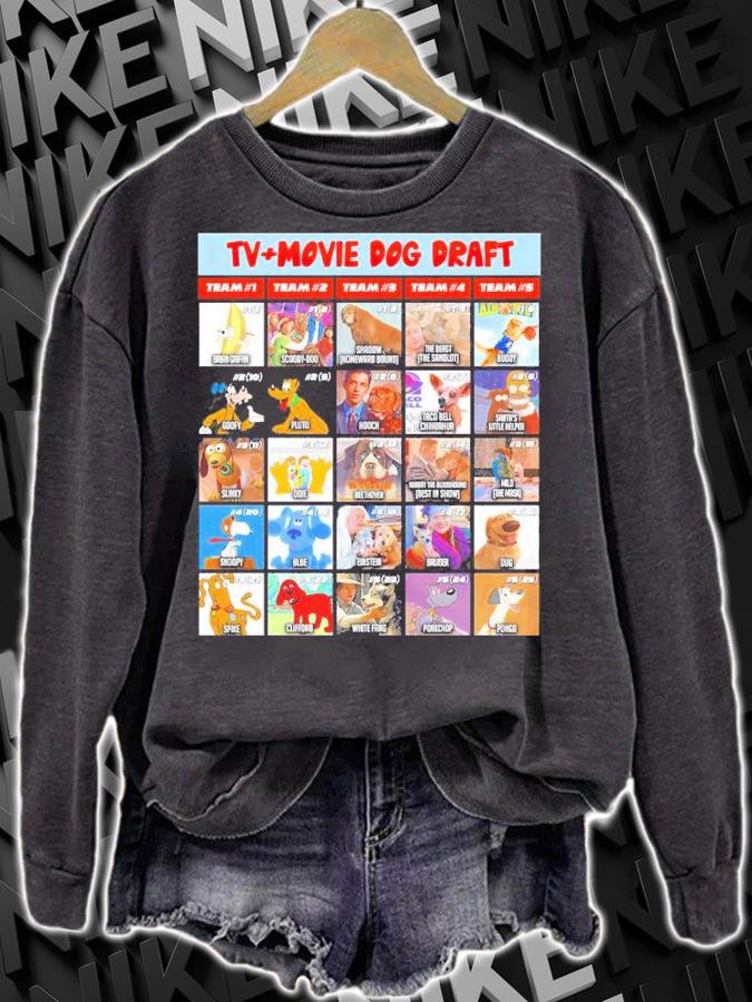 TV Movie Dog Draft shirt