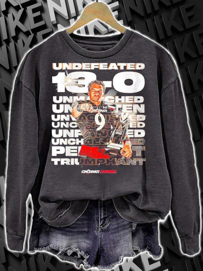 Undefeated 13-0 Cincinnati Football Shirt sweatshirt