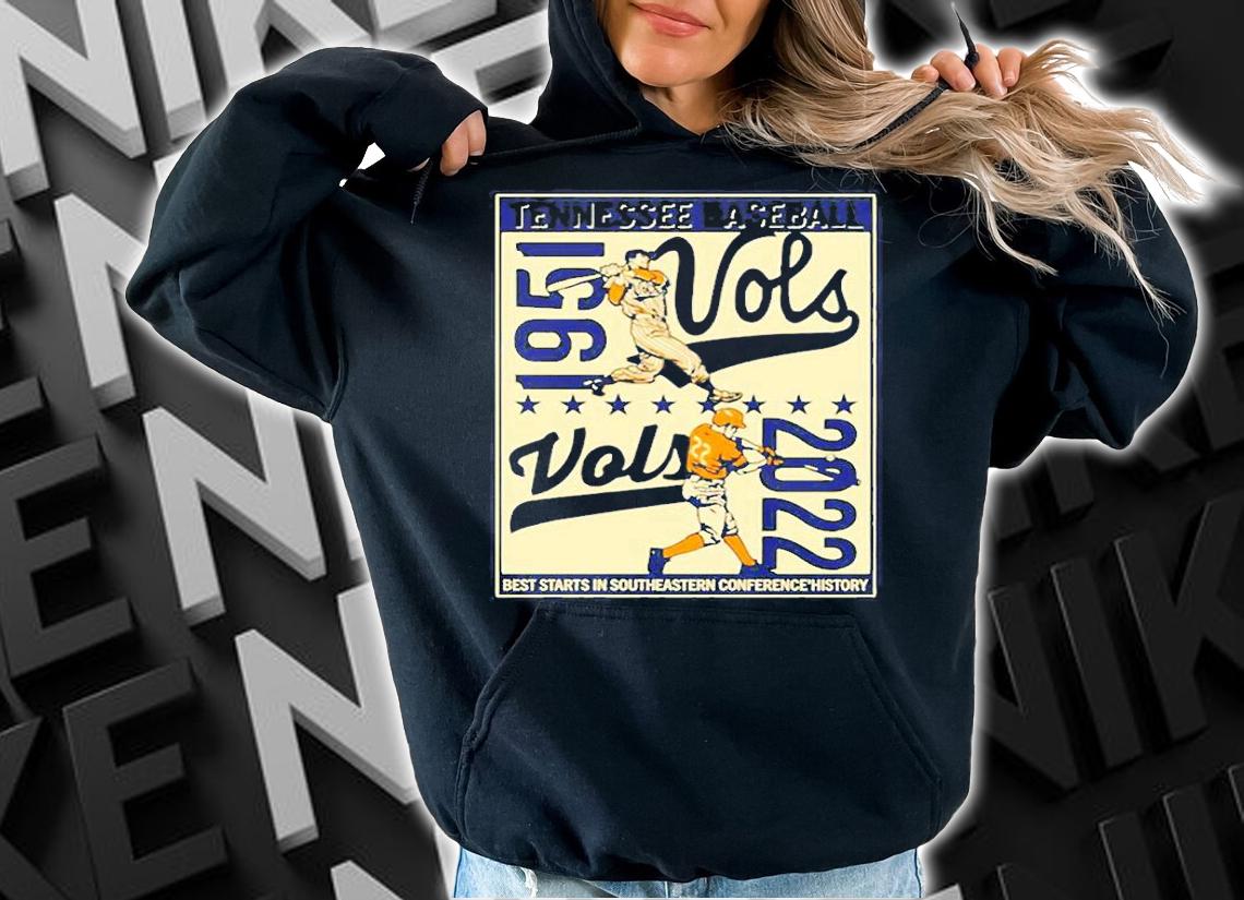 Utvolshop Tennesse Baseball 1951 2022 Vols T-Shirt hoodie