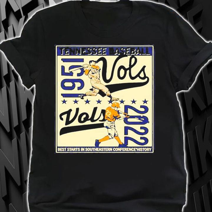 Utvolshop Tennesse Baseball 1951 2022 Vols T-Shirt shirt