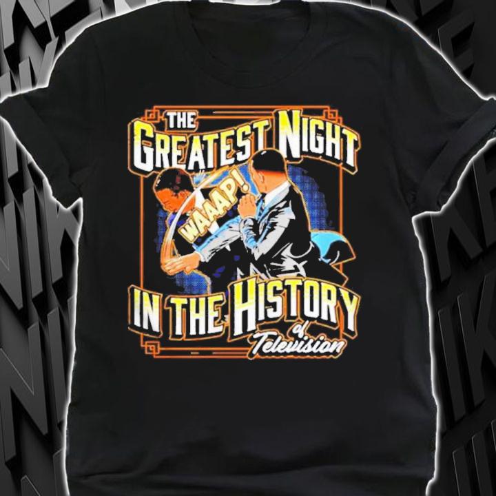 Will Smith The Greatest Night Waaap In The History Of Television Shirt shirt