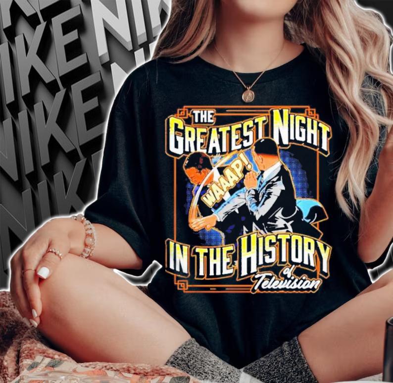 Will Smith The Greatest Night Waaap In The History Of Television Shirt woman shirt