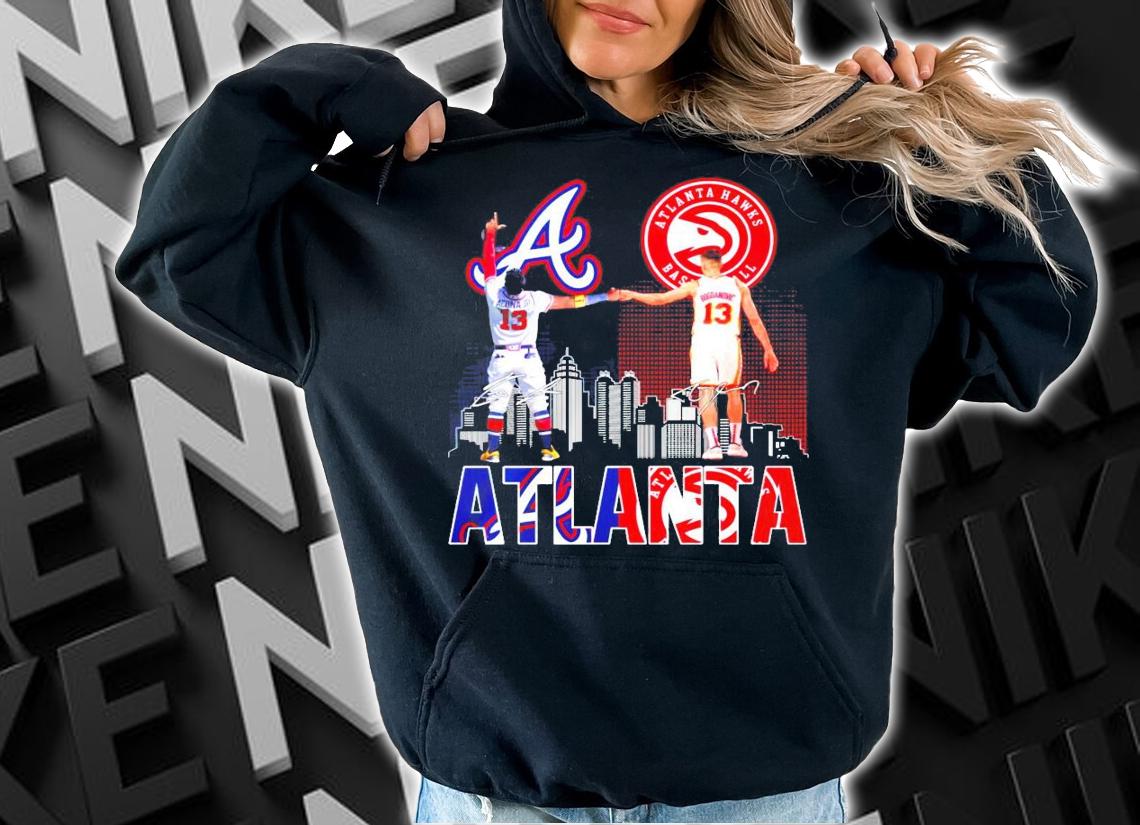 Atlanta Freddie Freeman vs Bogdan Bogdanovic signature t-shirt hoodie