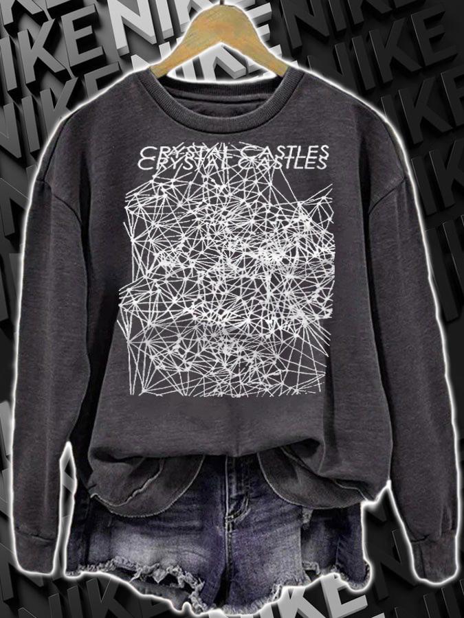 Crystal Castles crimewave T-shirt sweatshirt