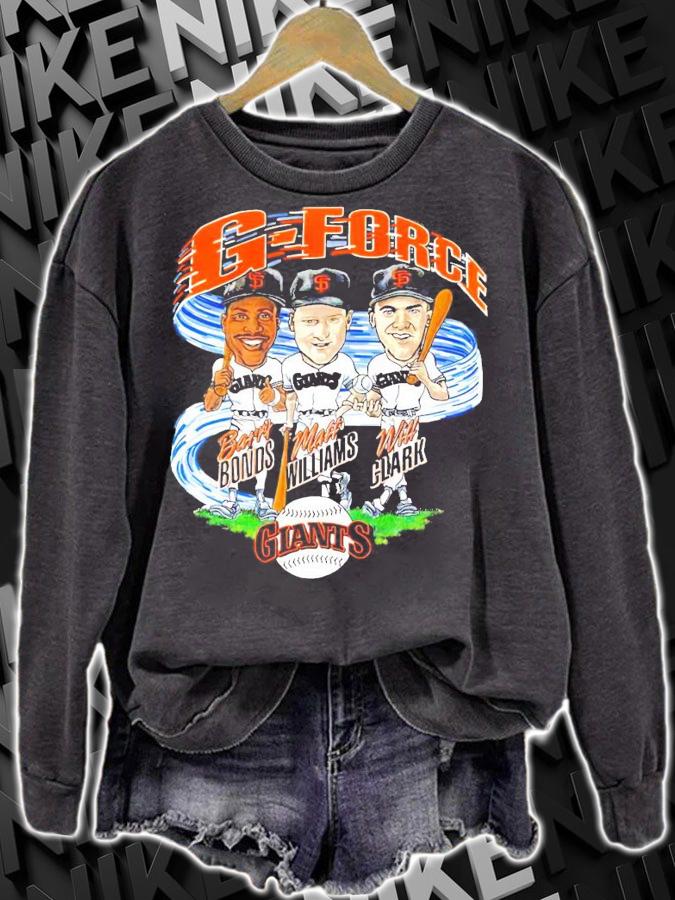 G-Force baseball Giants signature shirt sweatshirt