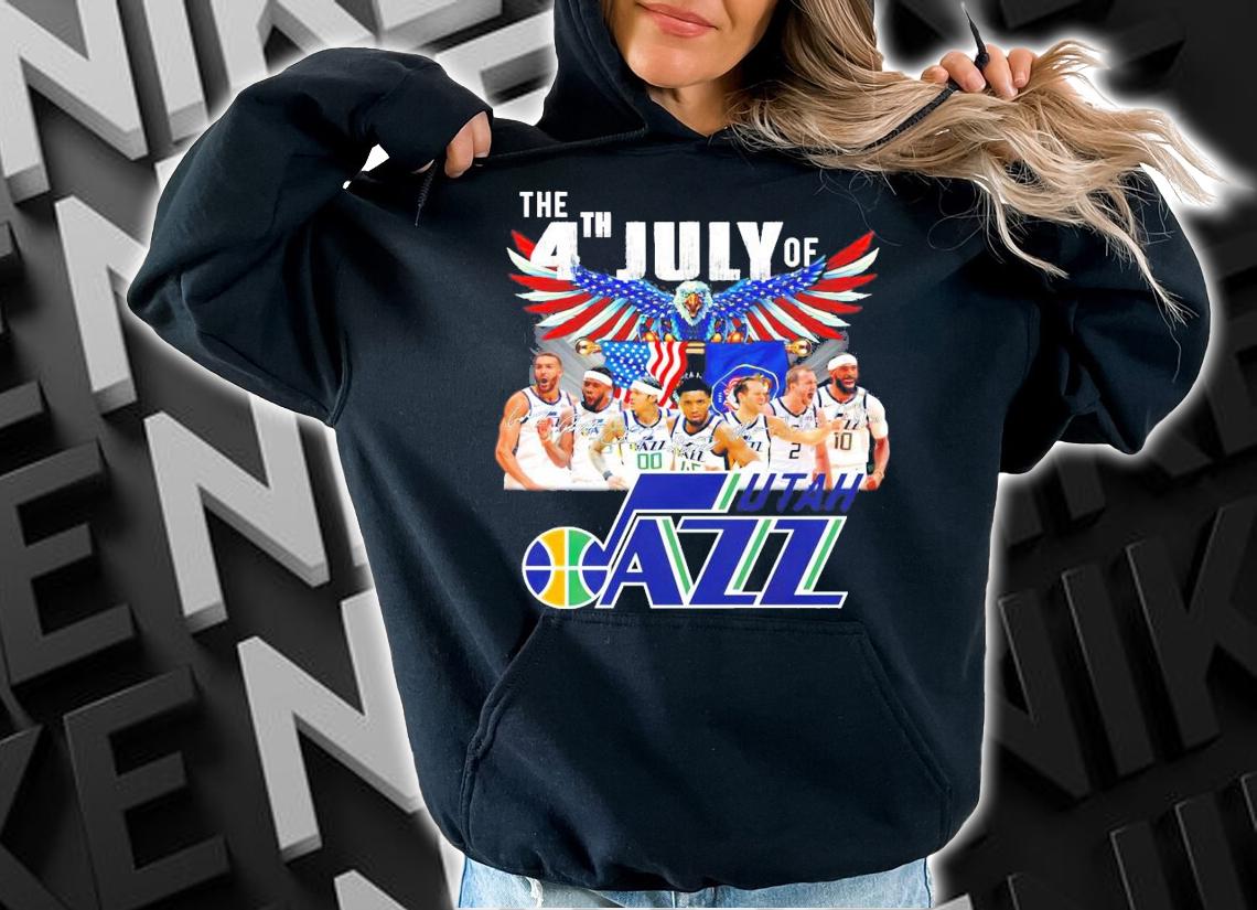 Utah Jazz the 4th of July shirt hoodie