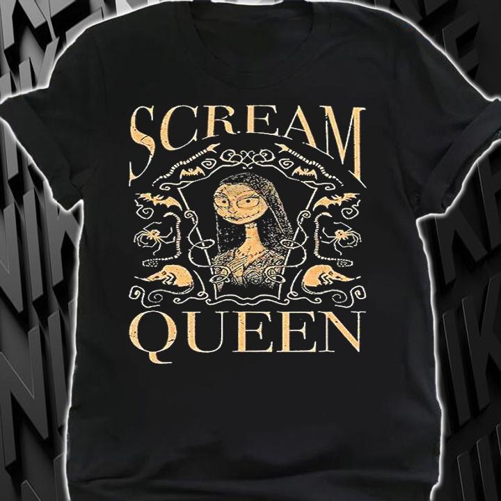 Disney The Nightmare Before Christmas Halloween Scream Queen T-shirt
