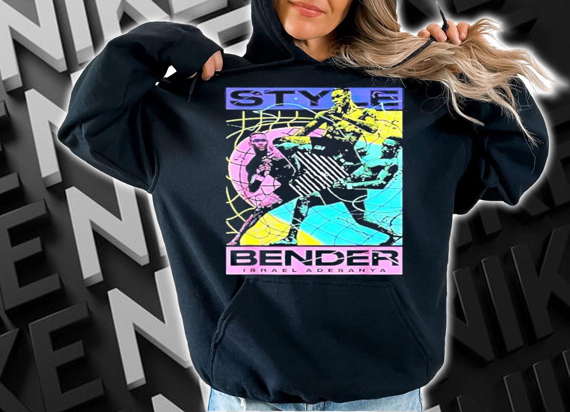 Men's Stylebender Israel Adesanya shirt hoodie