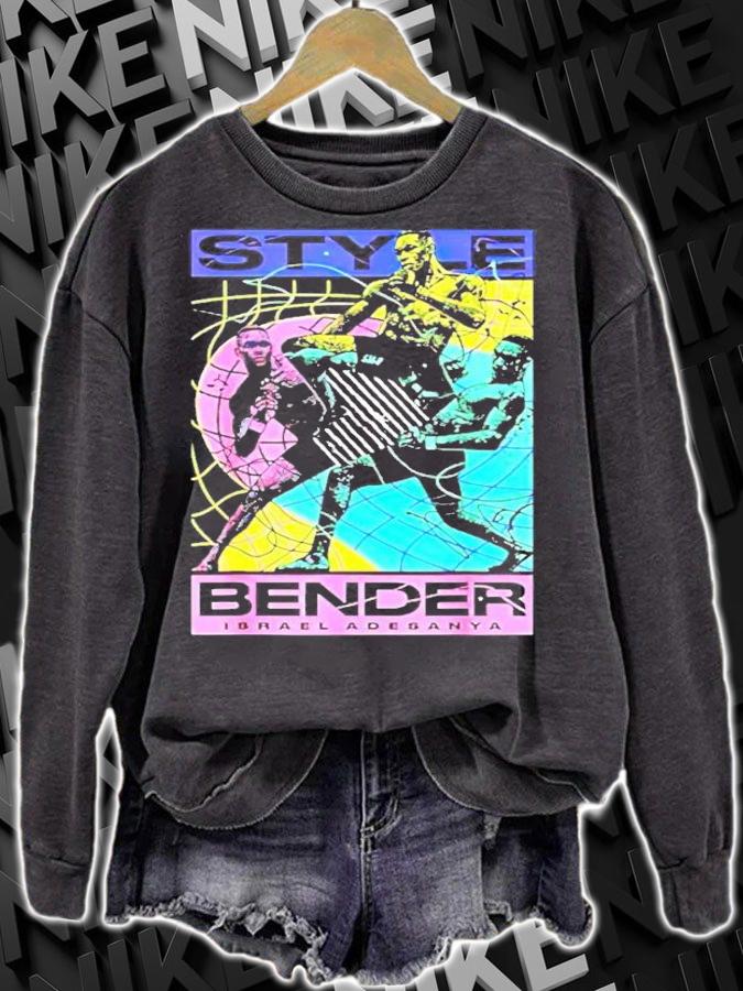 Men's Stylebender Israel Adesanya shirt sweatshirt