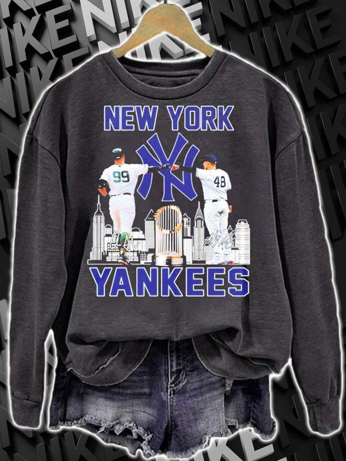 New York Yankees Aaron Judge vs Tommy Kahnle signatures shirt sweatshirt