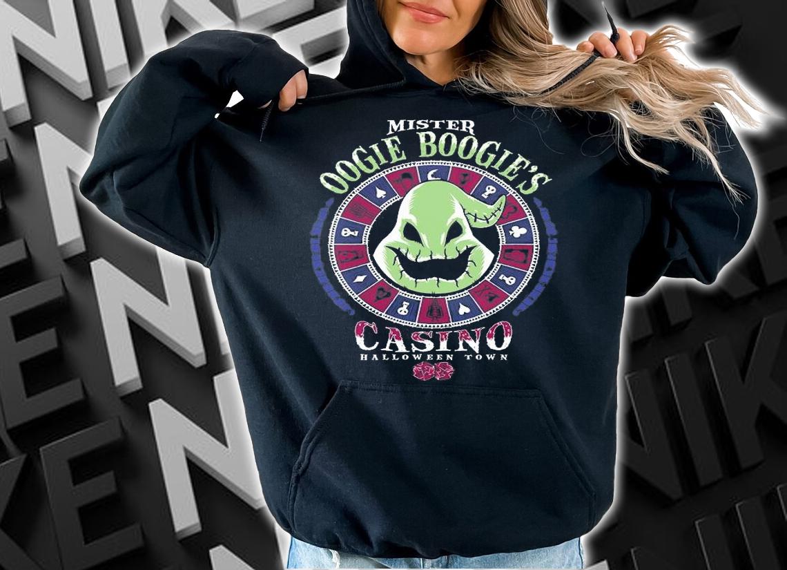 Oogies Mister Oogie Boogie's Casino Halloween Town T-Shirt hoodie