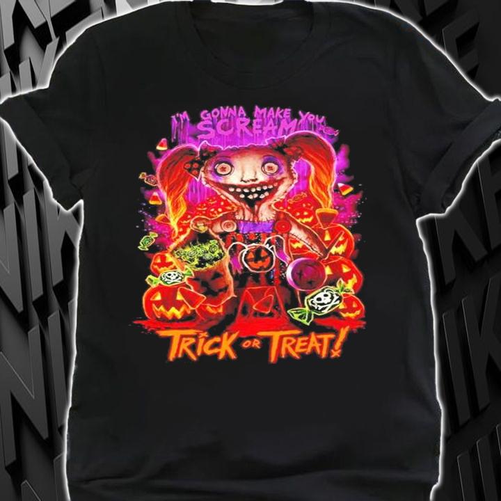 Alexa Bliss Gonna Make You Scream Trick Or Treat Shirt shirt