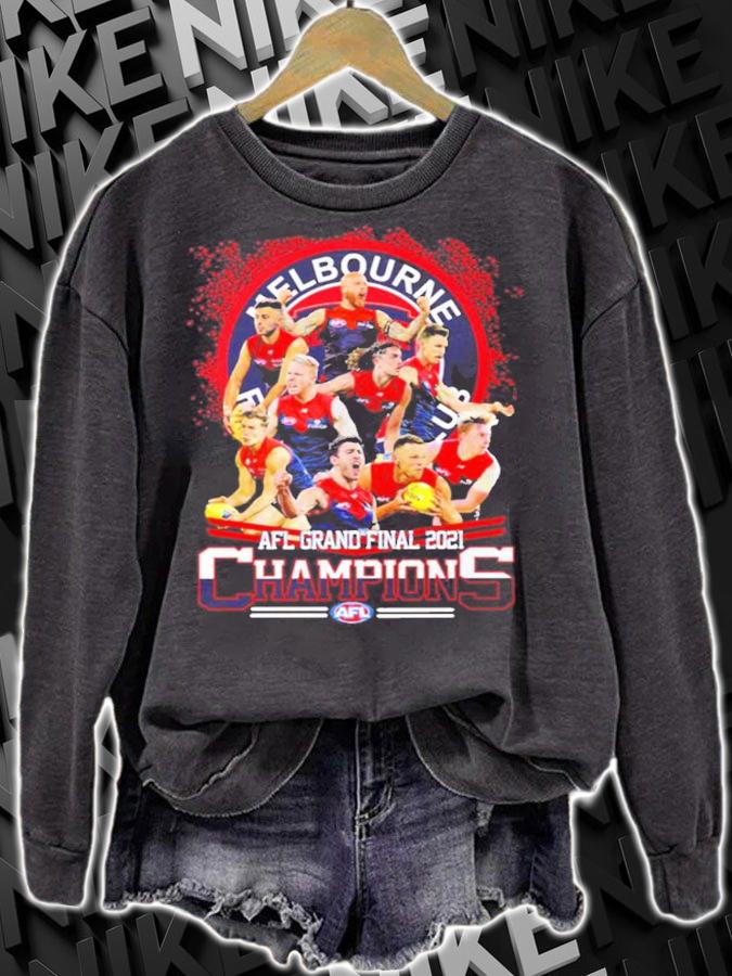 Melbourne Afl Grand Final 2021 Champions Shirt