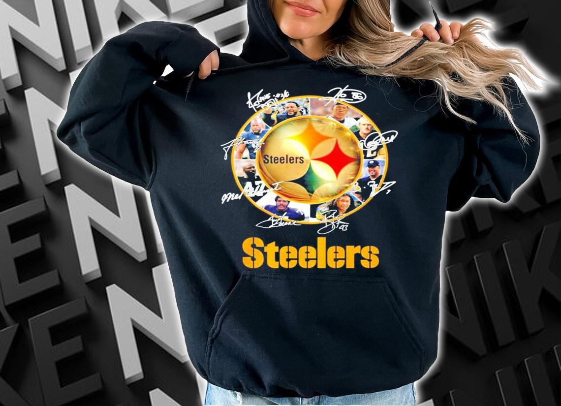 Pittsburgh Steelers Football Team Players Signatures Shirt hoodie