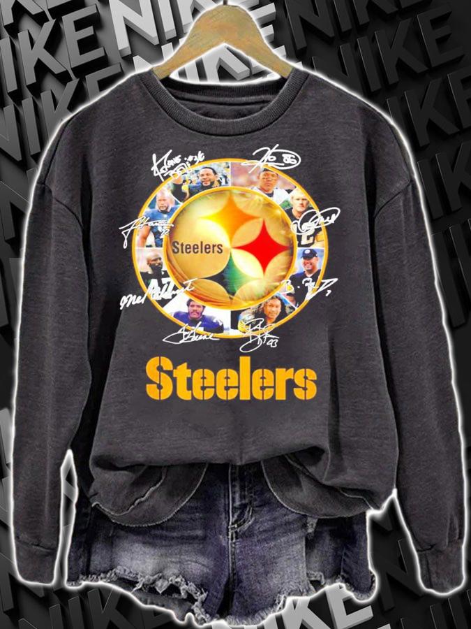 Pittsburgh Steelers Football Team Players Signatures Shirt sweatshirt