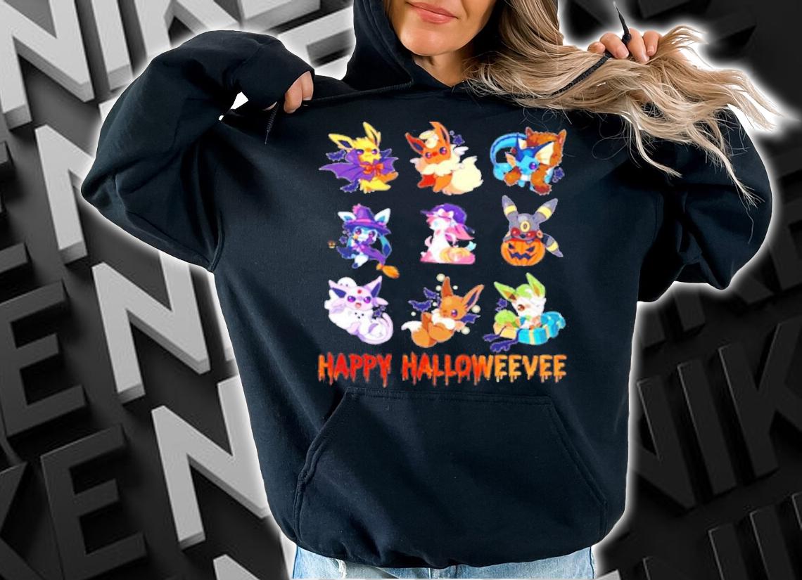 Pokemon Eevee Happy Halloween shirt