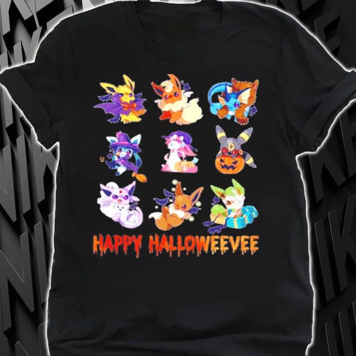 Pokemon Eevee Happy Halloween shirt