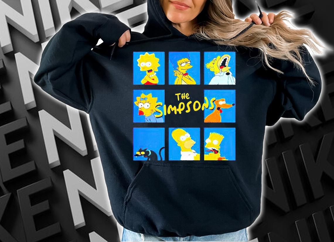 The Simpsons brady bunch T-shirt hoodie