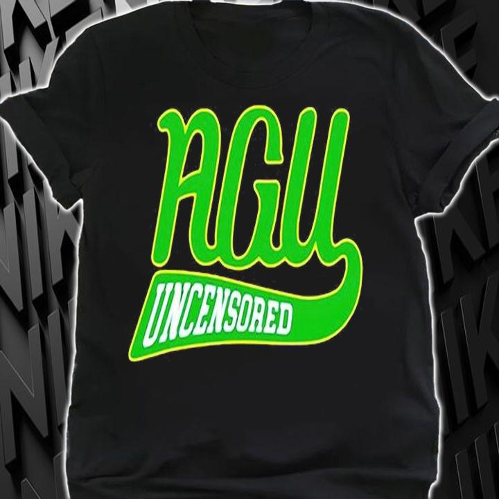 Agu Uncensored logo t-shirt shirt