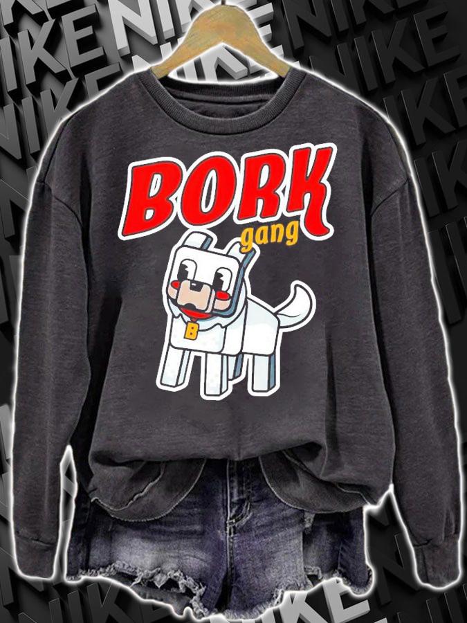 Bork Gang logo shirt sweatshirt