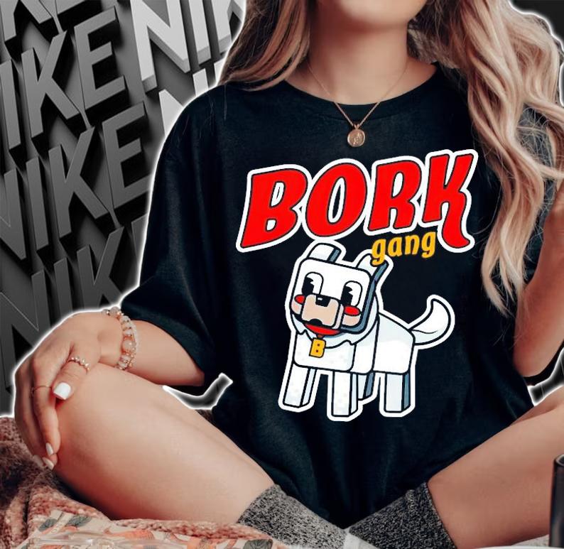 Bork Gang logo shirt woman shirt