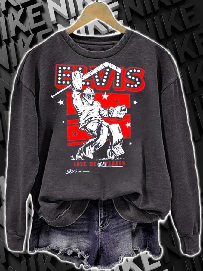 Elvis Columbus Hockey shirt sweatshirt