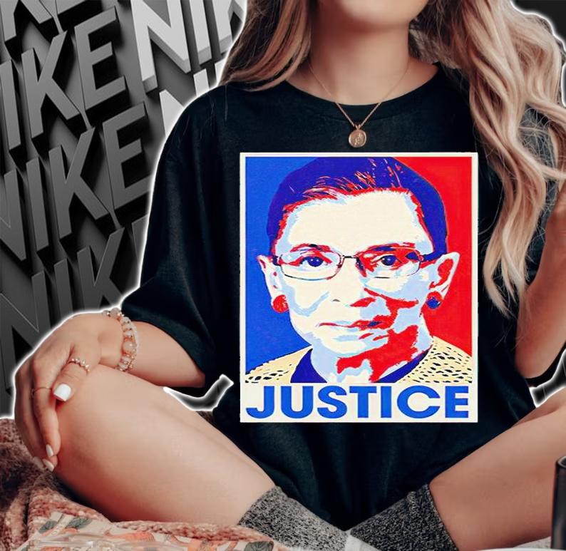Ruth Bader Ginsburg justice T-shirt woman shirt