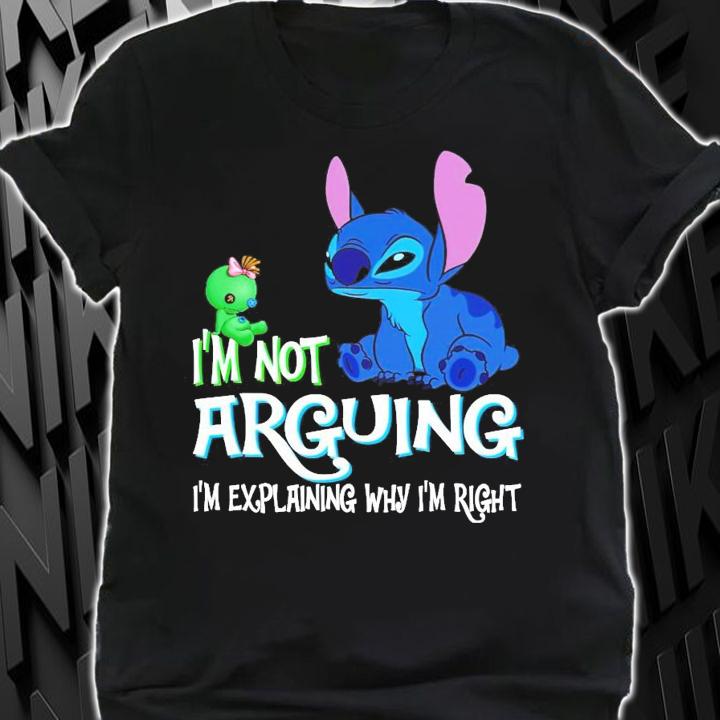 Stitch and Scrump I'm not arguing Im explaining why I'm right shirt-standard-scale-4_00x shirt