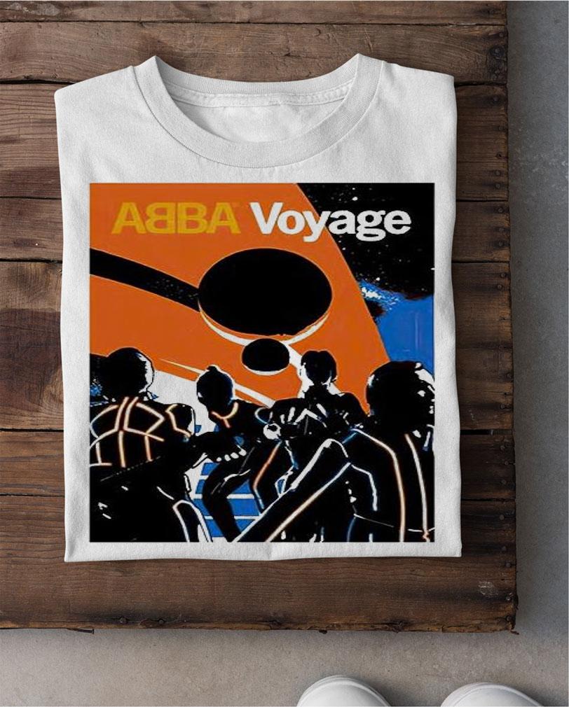 Abba Voyage silhouettes natural T-shirt shirt
