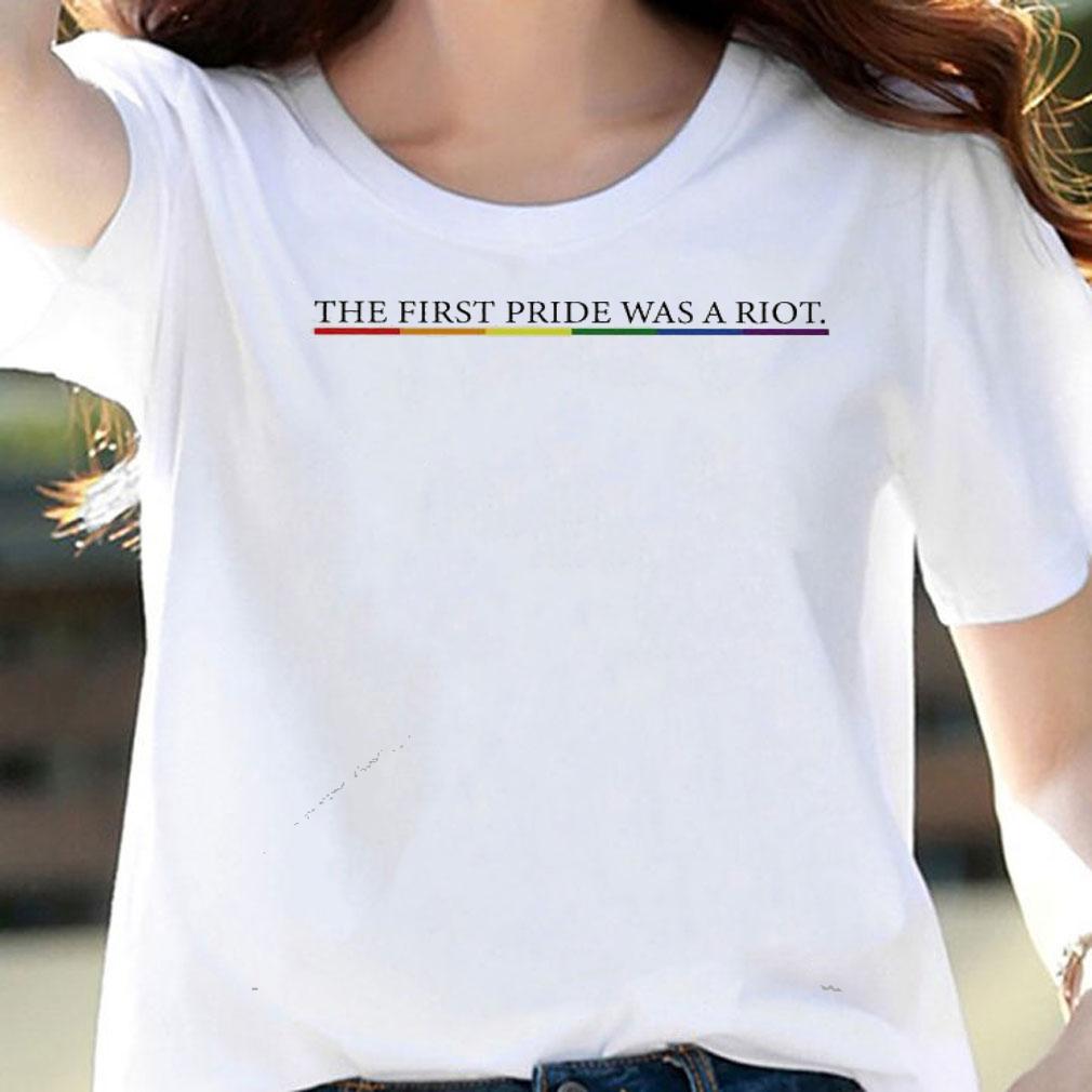 The First Pride Was a Riot LGBT shirt