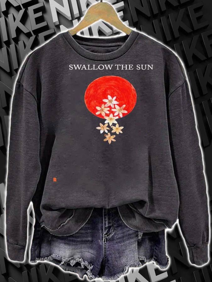 Swallow the sun Moonflowers shirt sweatshirt