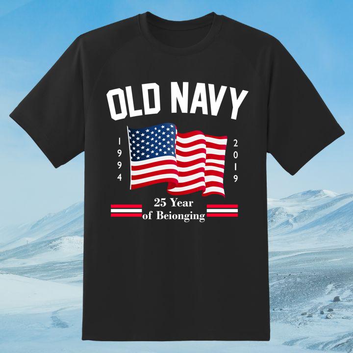 25 Year Of Belonging Fourth Of July Old Navy Purple Shirt