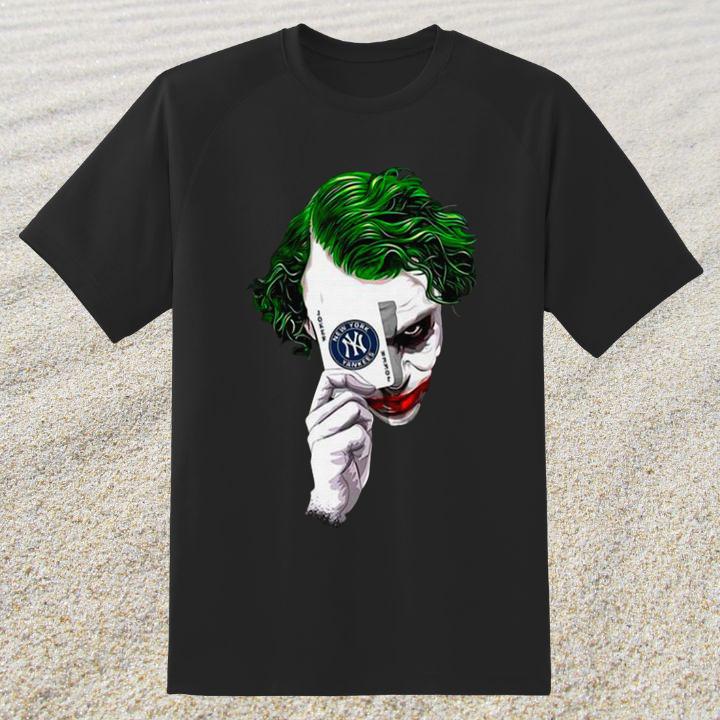 Joker Hold Card New York Yankees Baseball T-Shirt For Fan