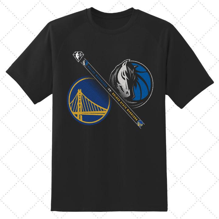 Golden State Warriors Vs Dallas Mavericks Logo T-Shirt