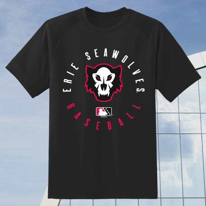 Erie Seawolves Br Howling Dead Baseball Fan T-Shirt