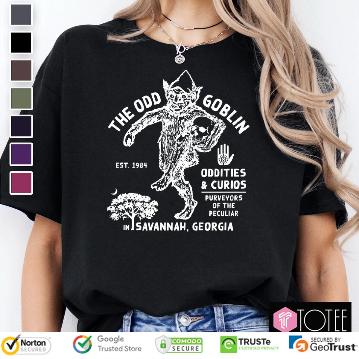The Odd Goblin In Savannah Shirt