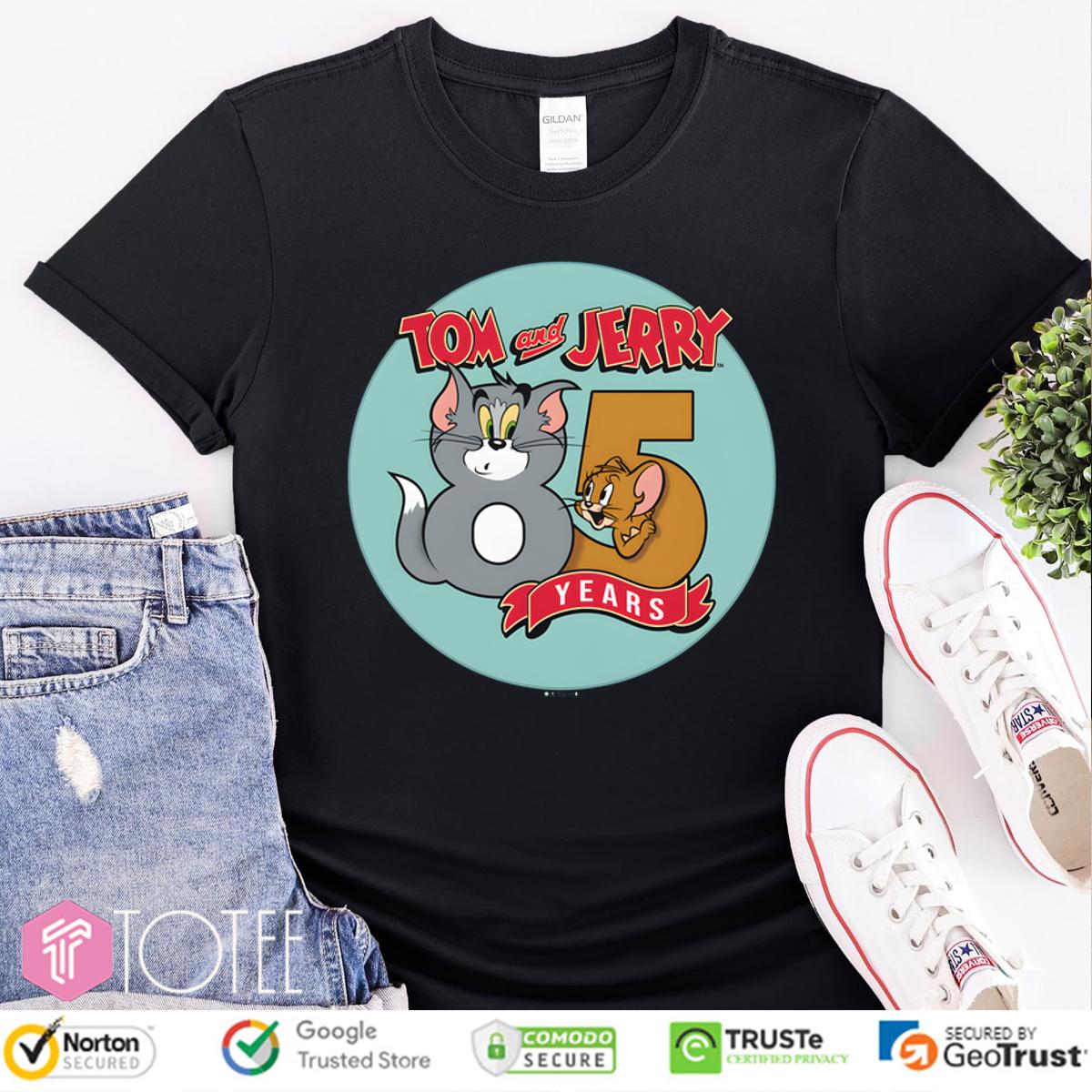 Tom And Jerry 85 Years Shirt