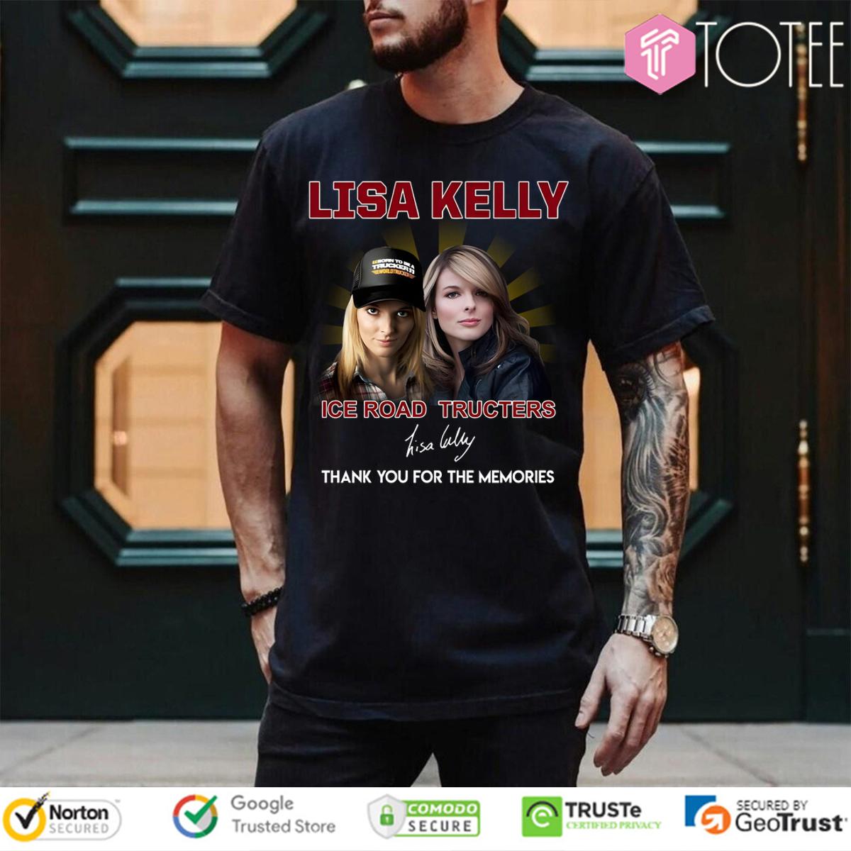 Lisa Kelly Ice Road Truckers Signature T-Shirt