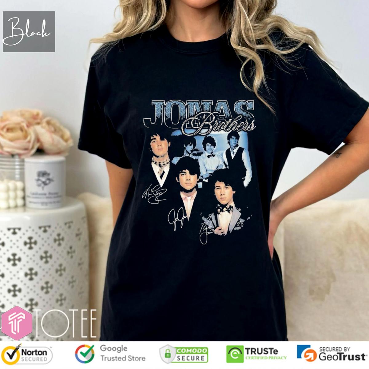 Jonas Brothers Pop Band Jonascon Signature Shirt