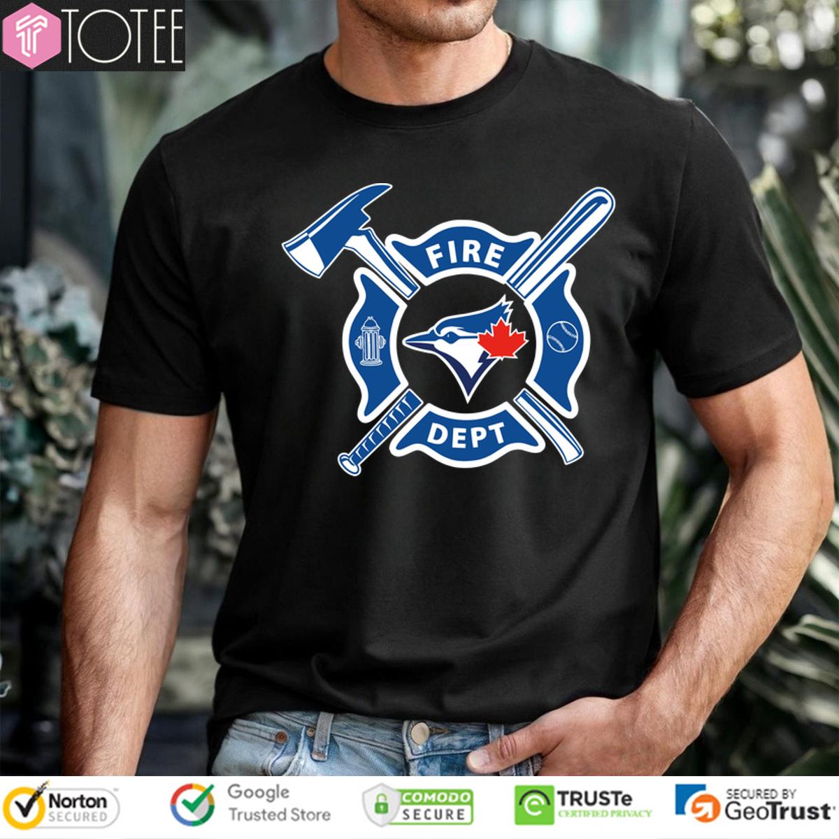 Toronto Blue Jays Firefighter Shirt: Show Your Pride, Get Yours Now!