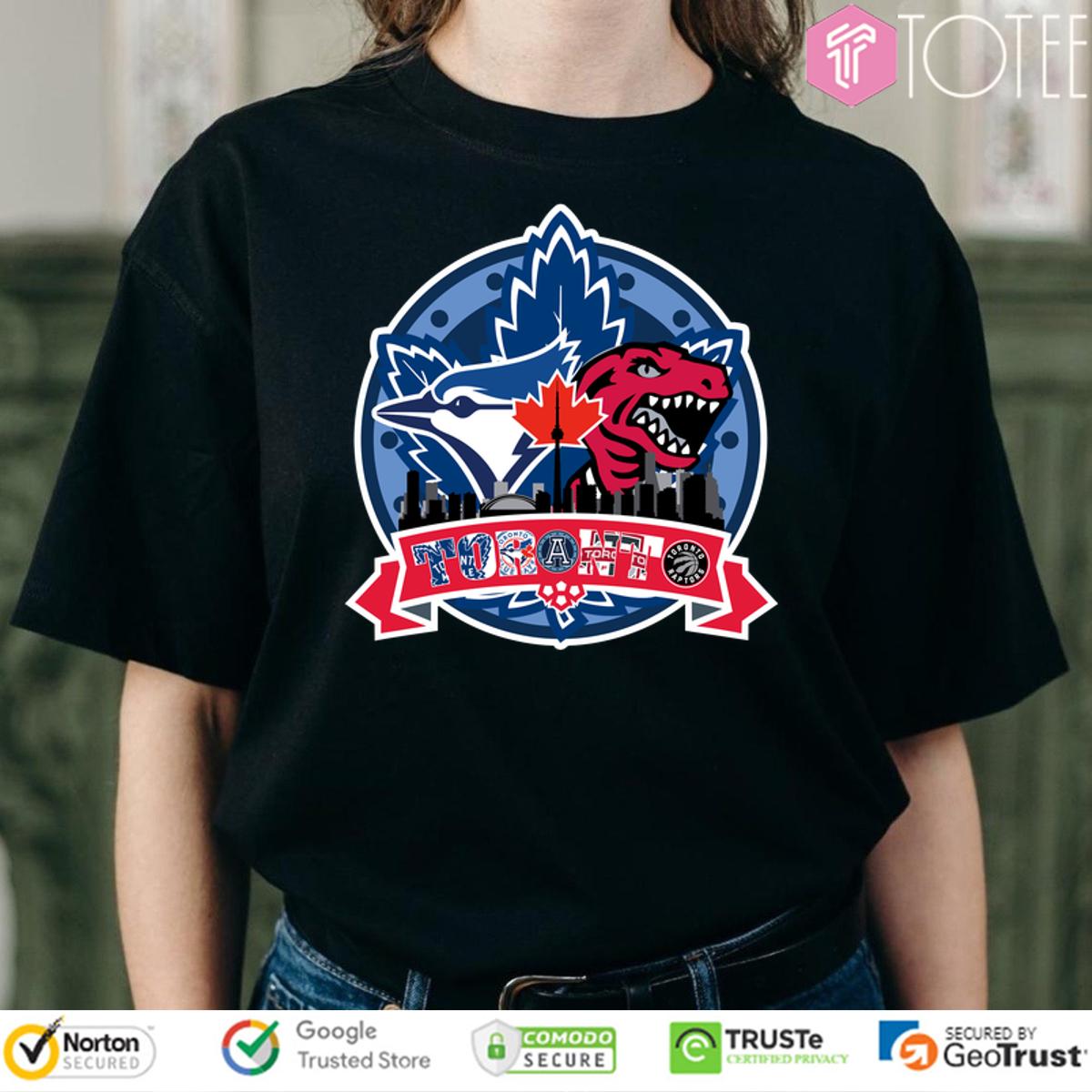 Blue Jays & Raptors Logo Shirt: Show Your Toronto Pride!