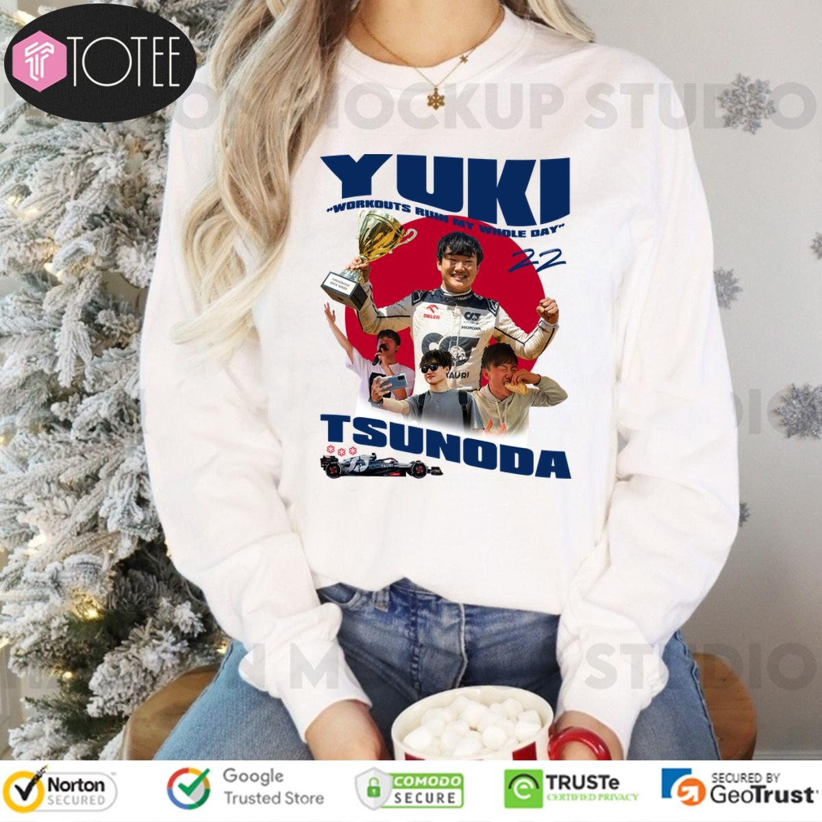 Nicole Piastri Wear Yuki Tsunoda Signature Long Sleeve