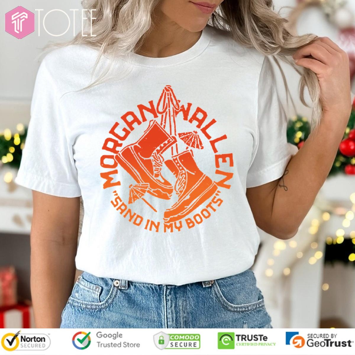 Morgan Wallen White Sand In My Boots T-shirt