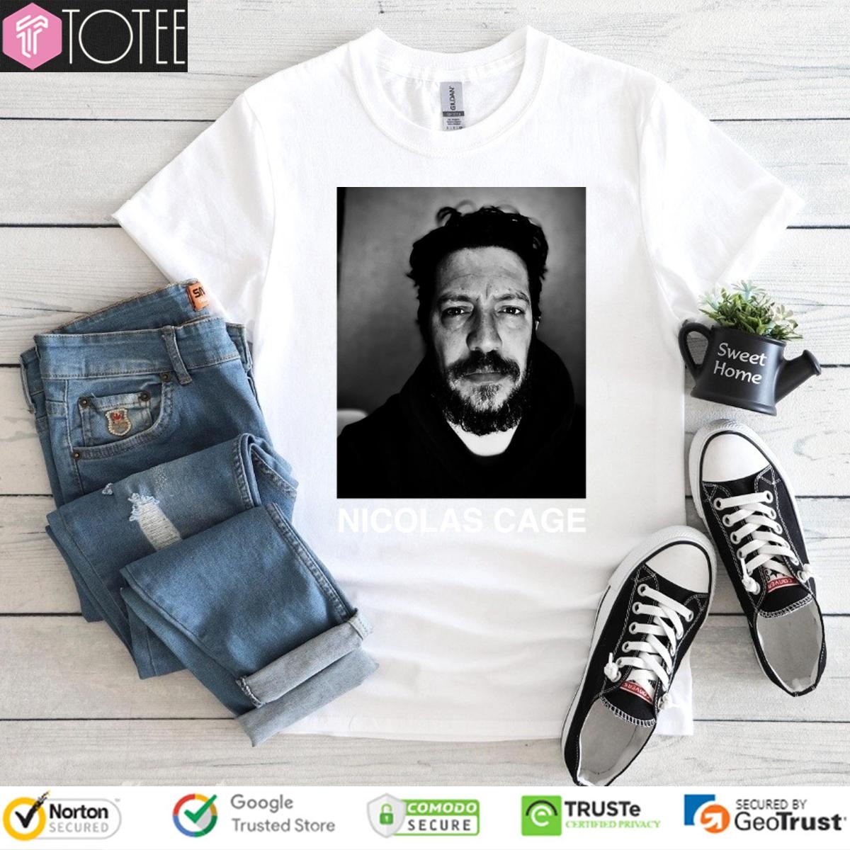 Sal Vulcano Nicolas Cage T-shirt