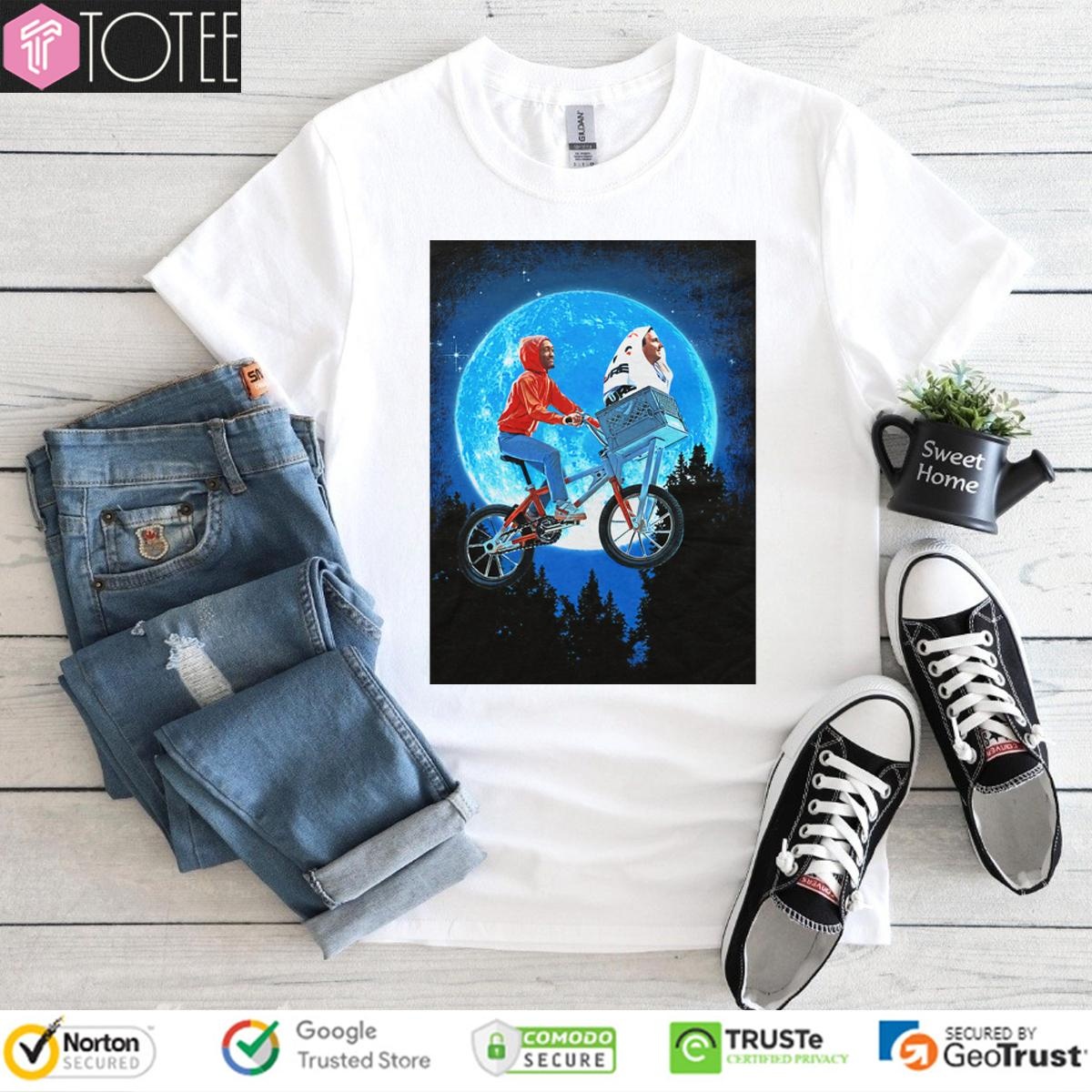 J-Dub X Nick Gallo Oklahoma City Thunder Biker T-shirt