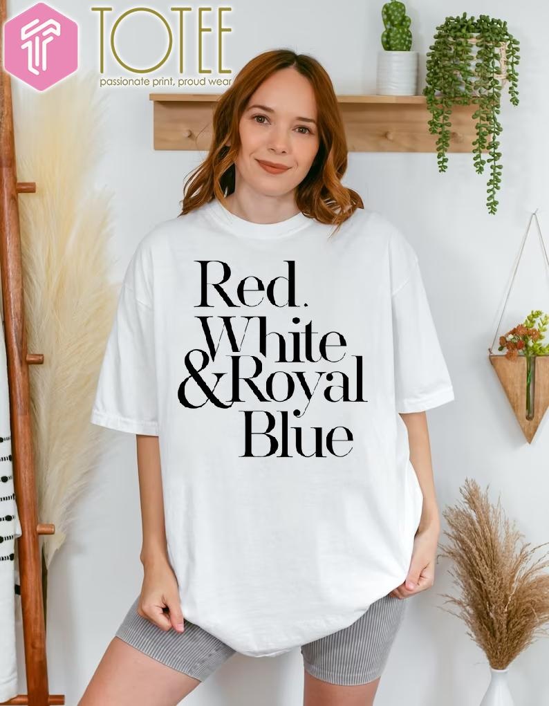 Red White And Royal Blue T-shirt