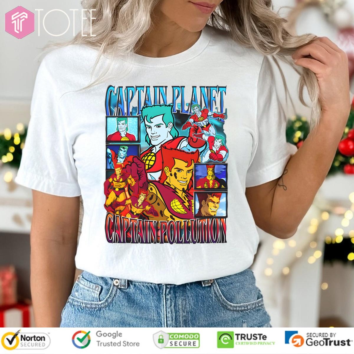 Captain Planet T Shirt: Ultimate Retro Style Results