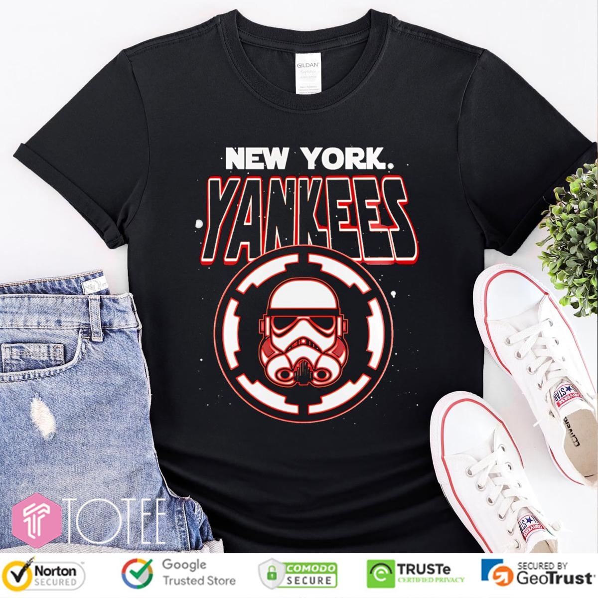 Star Wars Stormtrooper New York Yankees Baseball T-shirt